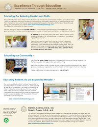 Referring Dentist Newsletter Fall 2009