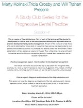 Progressive Dental Practice Study Club Document