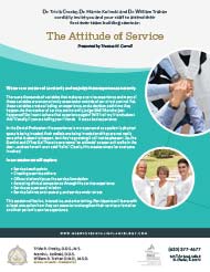 2019 Winter Seminar – The Attitude of Service Document