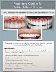 Seminar – Restorative Options for Full-Arch Rehabilitation Document