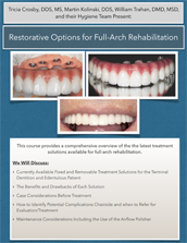 2019 Fall Dental Hygiene Seminar – Restorative Options for Full-Arch Rehabilitation Document